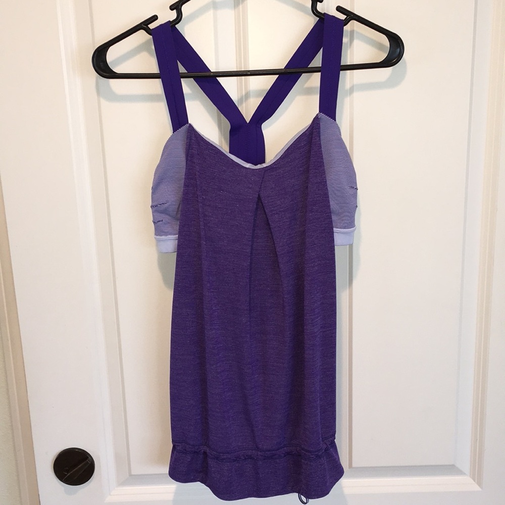 Lululemon exercise tank top size 6